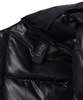 TAION Crew Neck Button Down Jacket - Black Leopard - Thumbnail 7