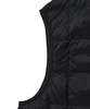 TAION V-Neck Button-Down Vest - Black Leopard - Thumbnail 3