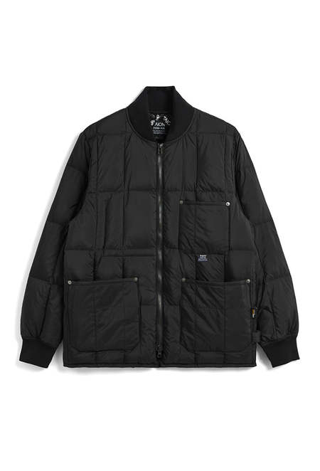 TAION Reversible Skajan Down Jacket - Burgundy x Dark Navy
