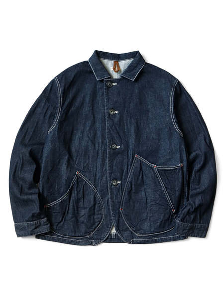 ジャケット・アウター KAPITAL Century denim westerner LONG 42 Kapital 14oz Denim Westerner Long Jacket - Indigo | Garmentory