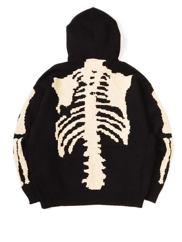 Kapital 5G Wool BONE Hood Sweater