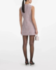 Self-Portrait Boucle Sleeveless Mini Dress - Pink - Thumbnail 4