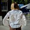 Aviu Feminine Crisp White Button Down Blouse - Thumbnail 4