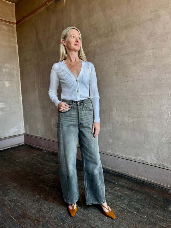 Forte Forte Superfine Merino Ribbed Cardigan