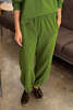 Le Bon Shoppe Balloon Pants - Collard Green - Thumbnail 2