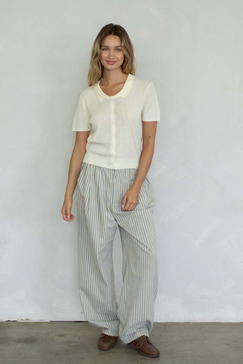 Azalea Leighton Stripe Pants
