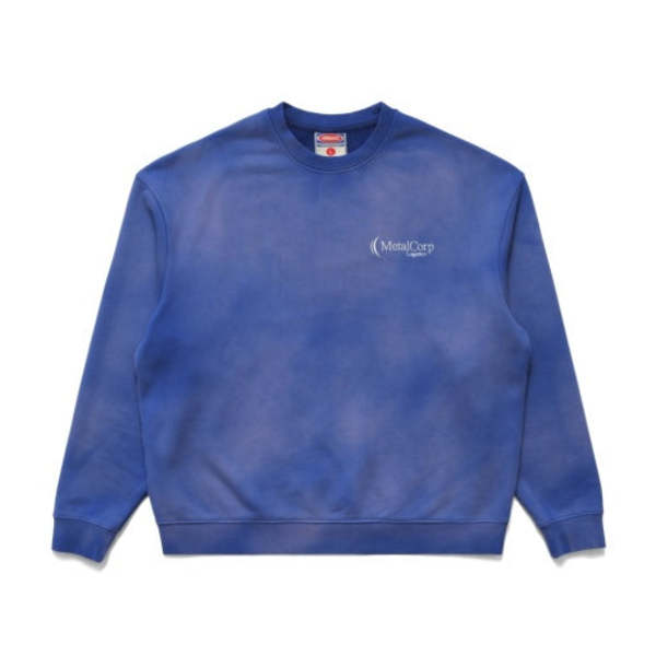 Metalwood Studio Metalcorp Crewneck Sweatshirt - Azure