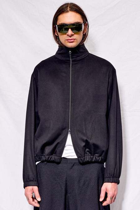 Gabriela Coll Garments NO.261 Zipper Jacket - Black | Garmentory