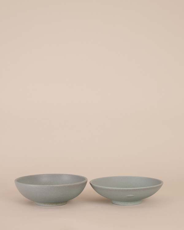 Mushimegane Books Footed Bowl