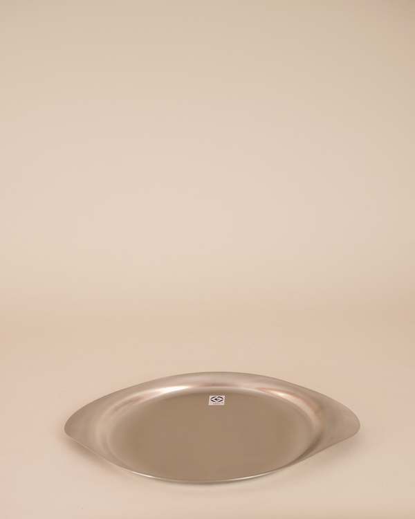 Sori Yanagi Stainless Steel Serving Plate
