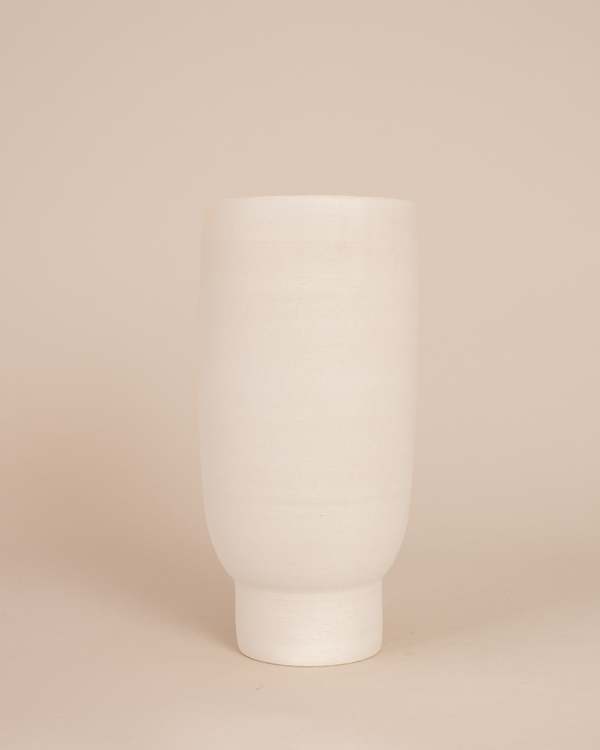 KATI VON LEHMAN Tall Linen Vase