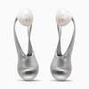 MING YU WANG Mother Earrings - SILVER/PEARL - Thumbnail 1