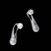 MING YU WANG Mother Earrings - SILVER/PEARL - Thumbnail 5