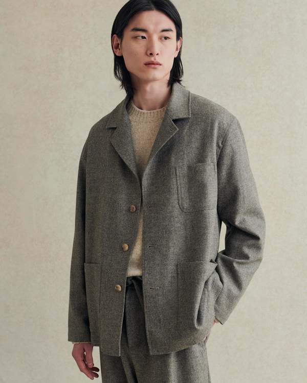 De Bonne Facture Traveler Jacket - Fontainebleau Grey | Garmentory