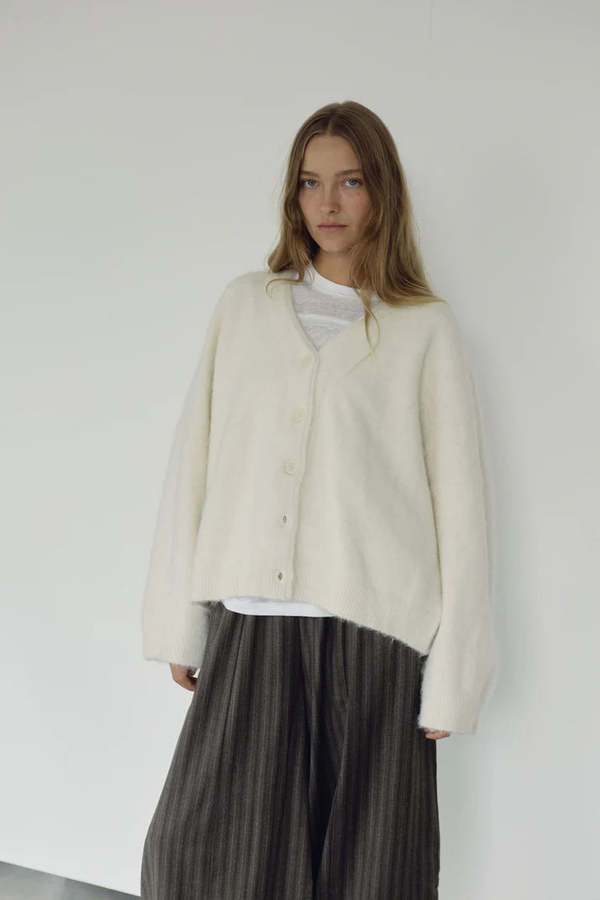 Bohme V-Neck Cardi Cardigan