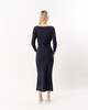 CHIARA BONI Sayon Midi Jersey Dress - Midnight - Thumbnail 4