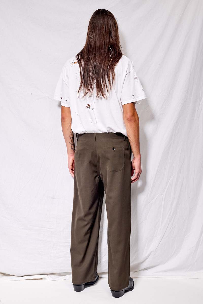 Assembly Brown Suiting Full Pant