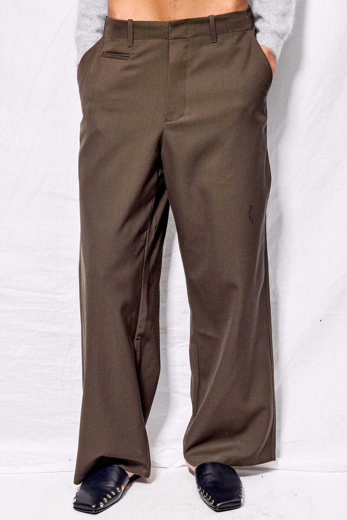 Assembly Brown Suiting Full Pant - Image 6 of 7