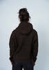 MJ. Watson Chunky Alpaca Wool Hoodie - Ebony - Thumbnail 4