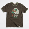 The Landmark Project Give A Hoot, Don't Pollute Short Sleeve Ringer Tee - Thumbnail 1