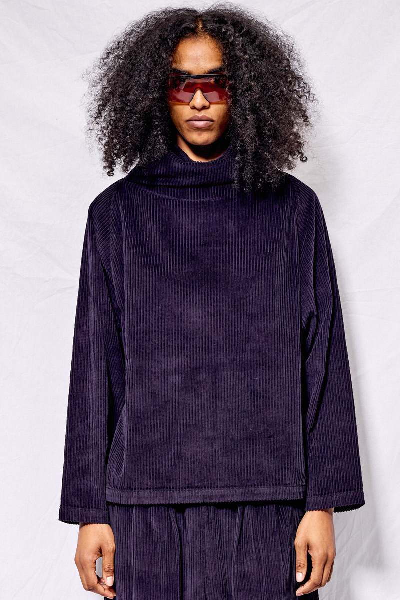 Black Crane Tube Top