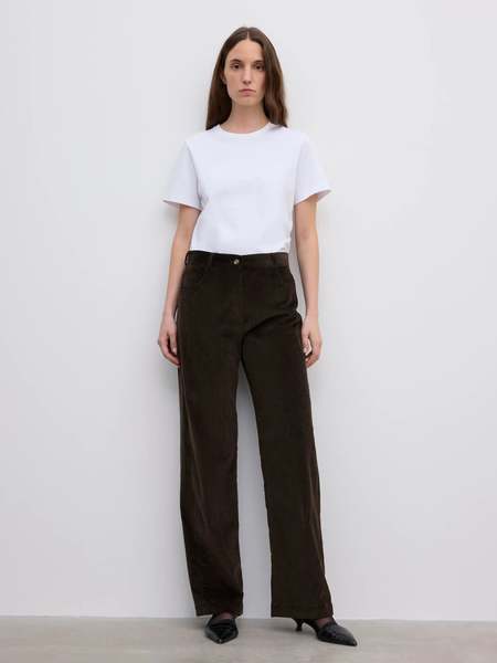 House of Dagmar Romy Trousers - Brown | Garmentory