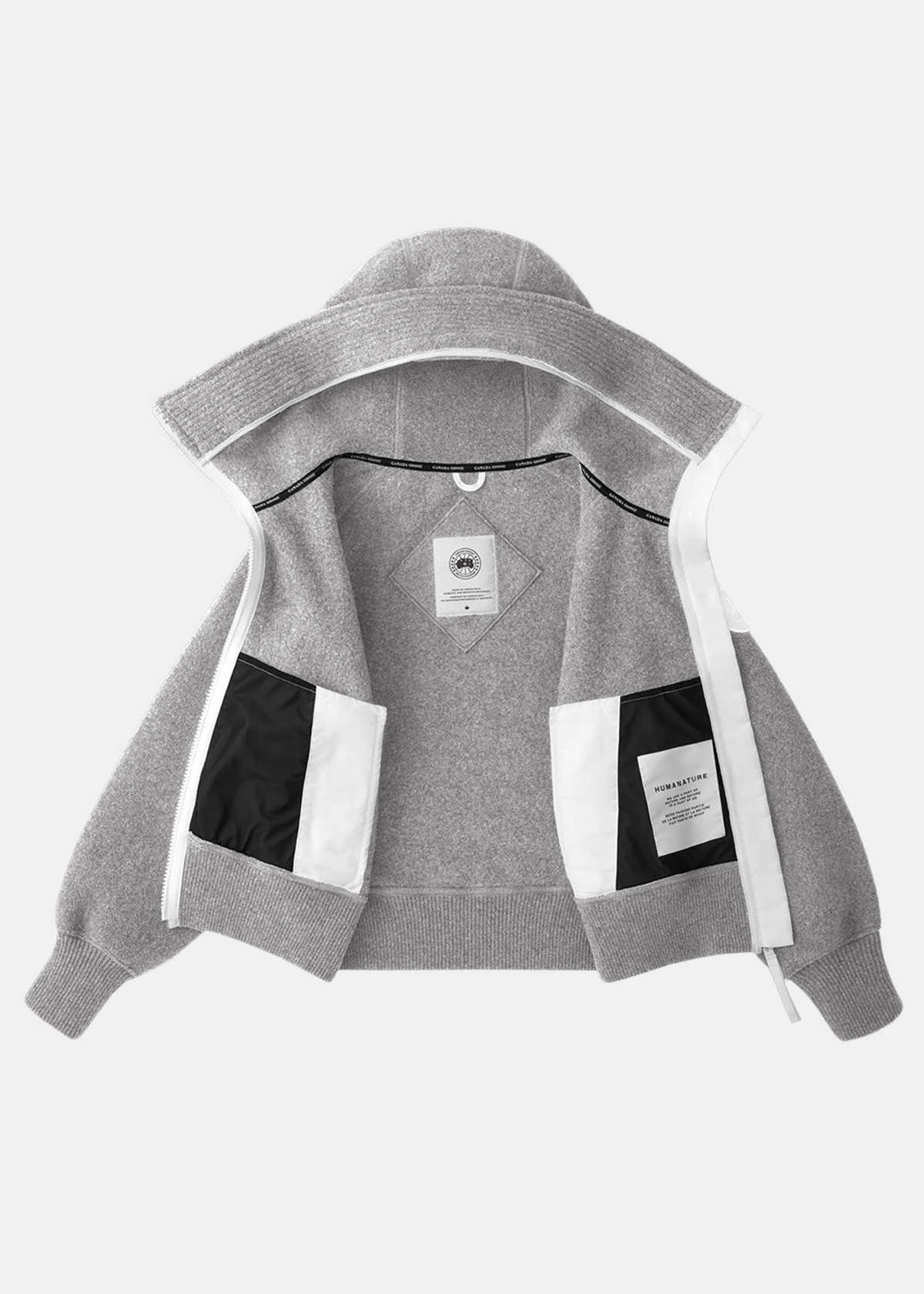 Canada Goose Chilliwack Fleece Bomber - Greige - Image 5 of 5