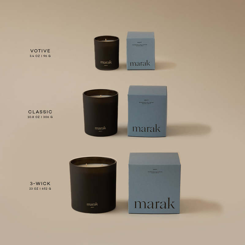 Marak Drift Seagrass & Salt Water Candle Marak Drift Seagrass & Salt Water Candle