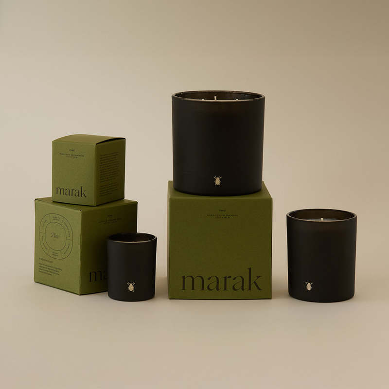 Marak Pine Noble Fir & Balsam Wood Candle Marak Pine Noble Fir & Balsam Wood Candle