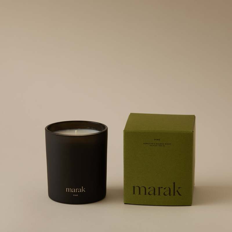 Marak Pine Noble Fir & Balsam Wood Candle Marak Pine Noble Fir & Balsam Wood Candle