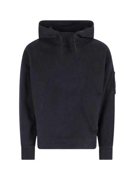 CARPET COMPANY THERMAL ZIP HOODIE BLACK