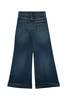 KIDS Golden Goose Journey Girls Bootcut Me Jeans - Medium Blue - Thumbnail 2