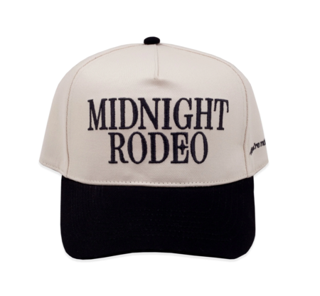 帽子 b.Eautiful Hat (Black Denim / Off-White) b.Eautiful - b.E Hat (Black Denim/Off-White) – Homebody