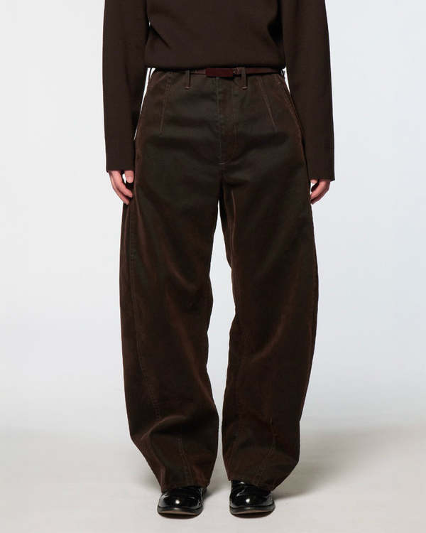 Omar Afridi Brown Washed Pina Trouser | Garmentory