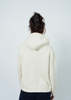 MJ. Watson Chunky Alpaca Wool Hoodie - Natural - Thumbnail 4