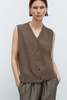 Cordera Merino Wool Lace Waistcoat - Thumbnail 3