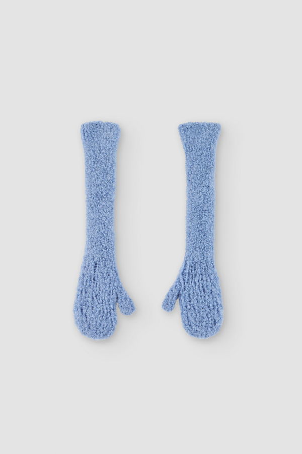 Rus Brazo Mittens - Dusty Blue
