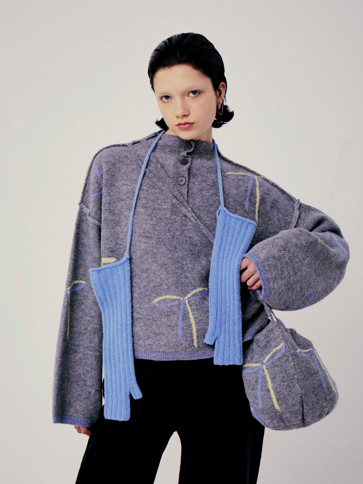 Rus Pente Sweater - Graphite - Image 1 of 5