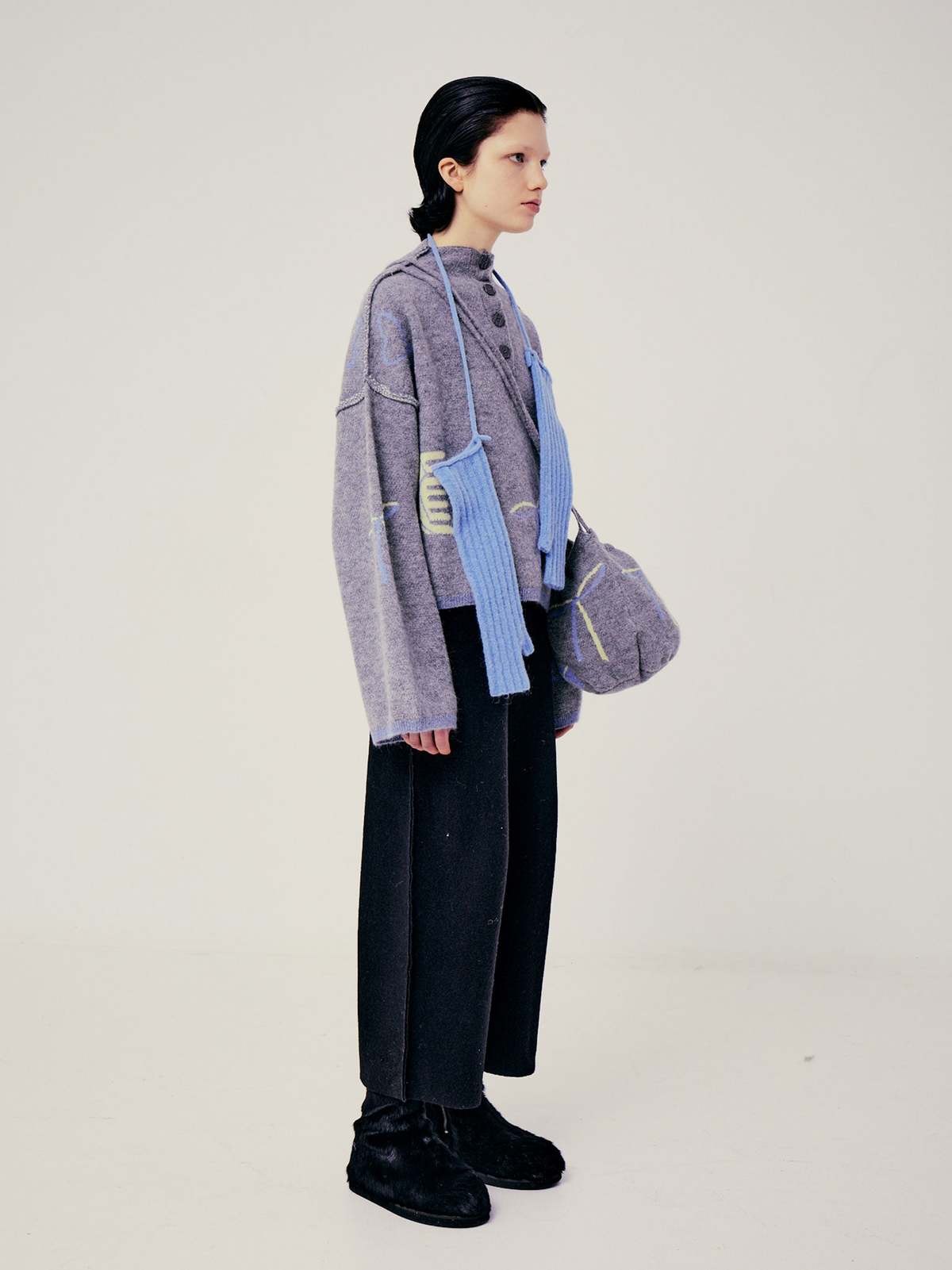 Rus Pente Sweater - Graphite - Image 3 of 5