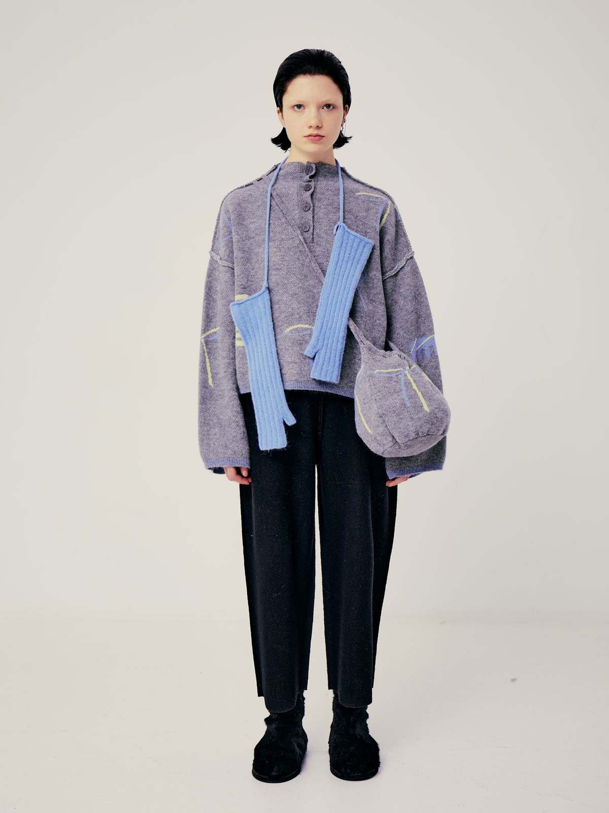 Rus Pente Sweater - Graphite - Image 5 of 5