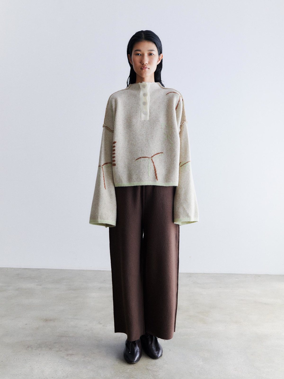 Rus Pente Sweater - Chalk - Image 2 of 7