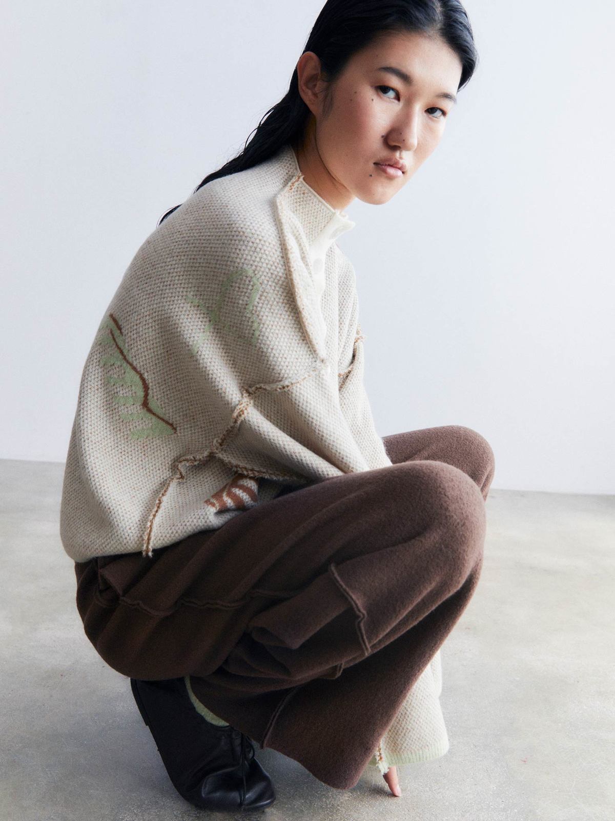 Rus Pente Sweater - Chalk - Image 3 of 7