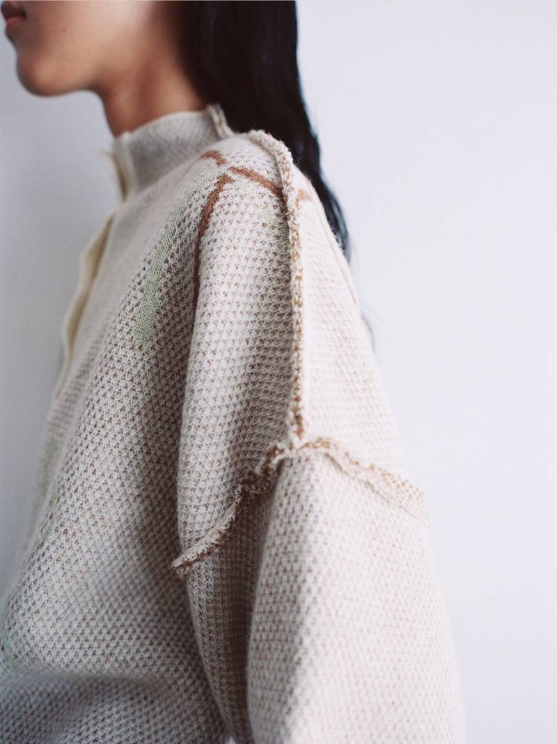 Rus Pente Sweater - Chalk