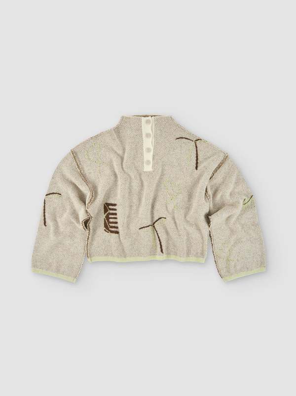 Rus Pente Sweater - Chalk