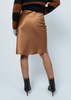 Brazeau Tricot Silky Lady Skirt - Chestnut - Thumbnail 4