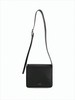 Jil Sander Structured Black Leather Crossbody Bag - Black - Thumbnail 1