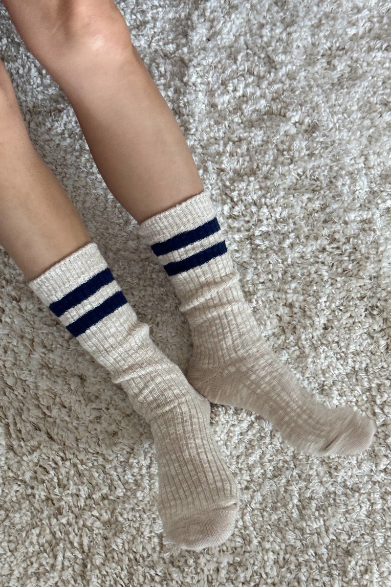 Le Bon Shoppe Cottage Varsity Socks
