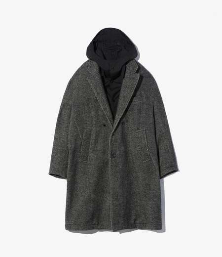ジャケット・アウター EngineeredGarments ChesterCoat20ozMelton Engineered Garments Chester Coat 20oz Melton Wool Navy Size