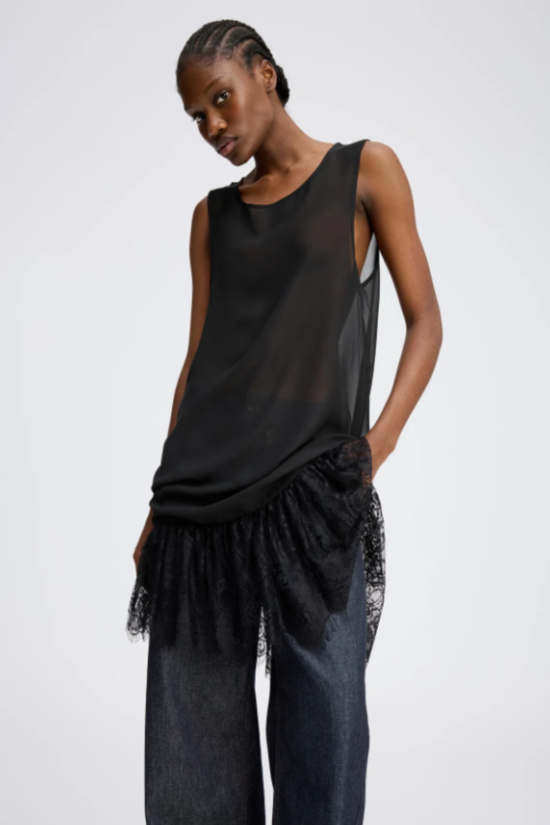 Munthe Rosie Layer Dress - Black