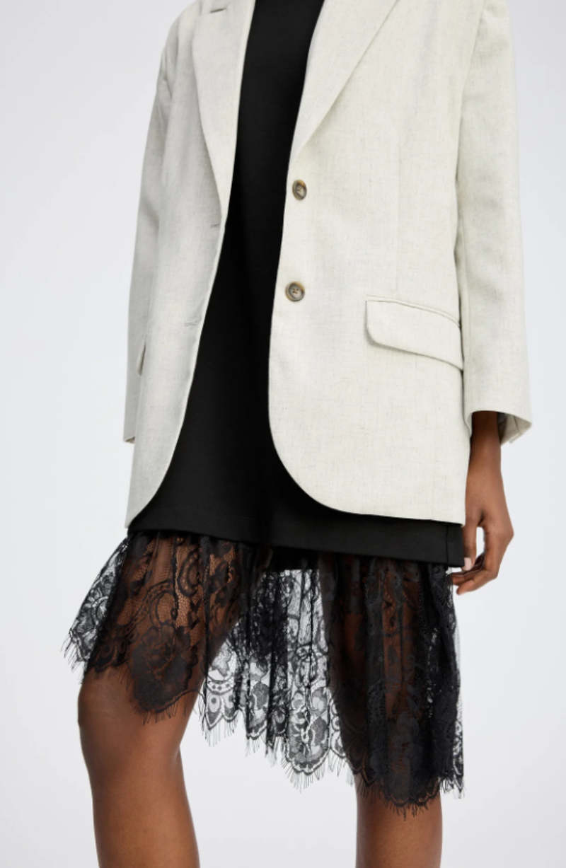 Munthe Rosie Layer Dress - Black